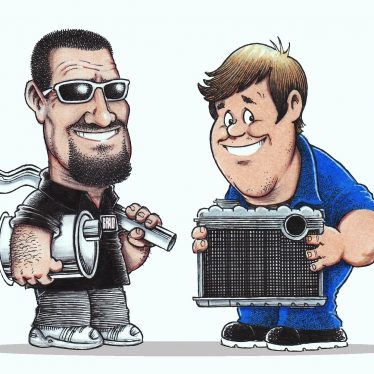 Blelly and Reece Cartoons